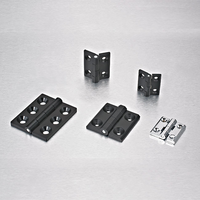  Black Zinc Alloy Square Hinge for Equipment