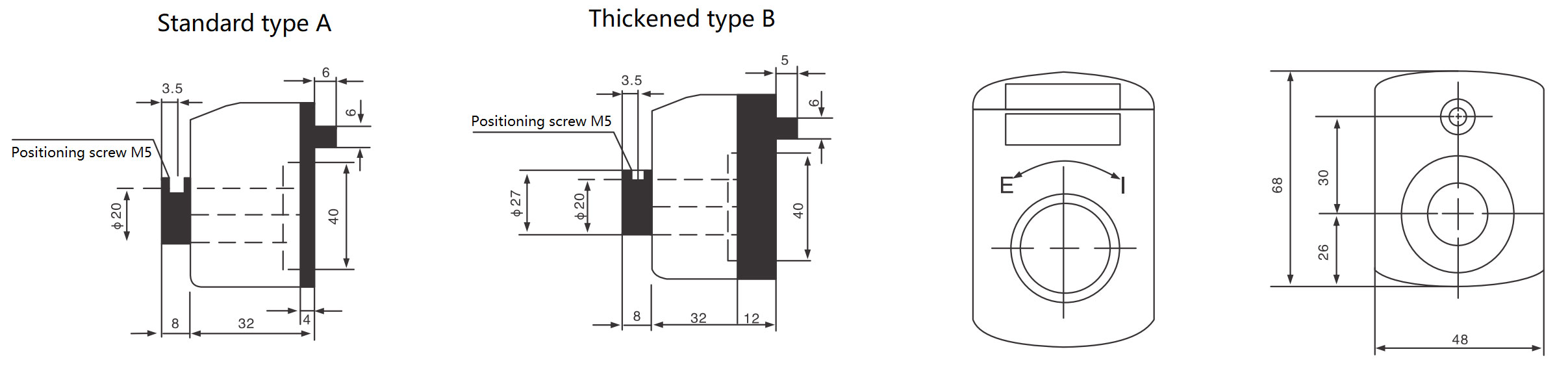 Position indicator 09 line