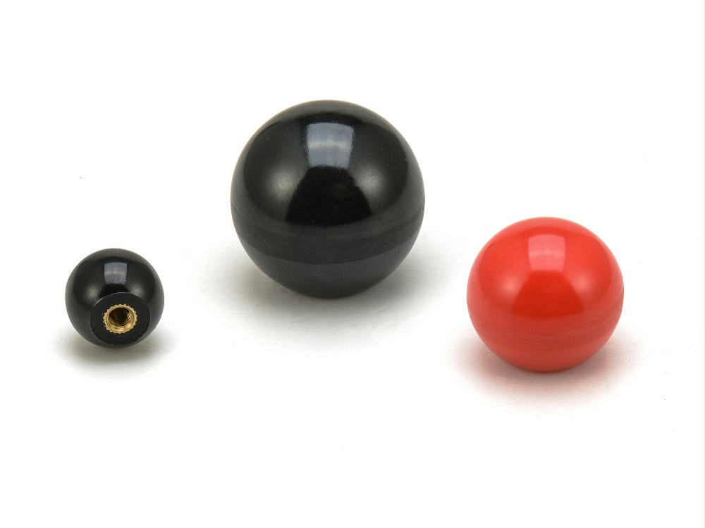 Easy to use and dust-proof  ball shape knob for machinery